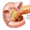The danger of diffuse changes in the structure of the pancreas