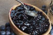 Blueberry tanpa gula untuk musim dingin: resep