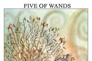 Five of Wands Tarot: معنی در روابط