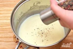 Lazanje sa kiselim vrhnjem i sosom od kefira: recept sa fotografijama korak po korak